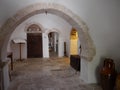 Interior of The Trullo Sovrano King Of The Trulliin Alberobello,Italy, Royalty Free Stock Photo