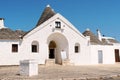 Trullo Sovrano (Sovereign Trullo) in Alberobello Royalty Free Stock Photo