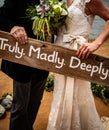 Truly. Madly. Deeply sign