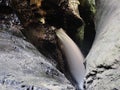 Trummelbach Falls in Lauterbrunnen Switzerland