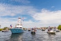 Trump Parade on the Intracoastal Waterway Florida Royalty Free Stock Photo