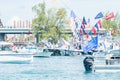 Trump Parade on the Intracoastal Waterway Florida Royalty Free Stock Photo