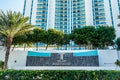 The Trump Hollywood luxury oceanfront condominium in Hollywood Beach, Florida