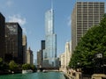 Trump International Hotel & Tower Chicago Royalty Free Stock Photo