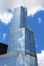 Trump International Hotel & Tower in Chicago Royalty Free Stock Photo