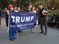 Trump, Make America Great Again!, Washington Square Park, NYC, NY, USA
