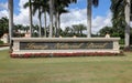 Trump National Doral entrance sign