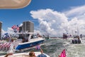 Trump Parade Intracoastal Waterway Florida Royalty Free Stock Photo