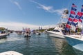 Trump Parade on the Intracoastal Waterway Florida Royalty Free Stock Photo