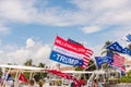 Trump Parade Millennials Flag Florida