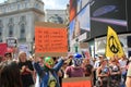 Trump Protest march London, July 13, 2018 : anti-Donald Trump placards