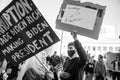 A Biden and Trump Supporter Argue at a Stop the Steal Rally