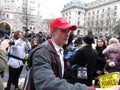 Trump Supporter at the Inaugural Parade