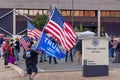 Trump Supporters Protest Election, Phoenix, Arizona, 11/8/2020 Royalty Free Stock Photo