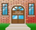 Trump University Student Training College By Donald - 3d Illustration