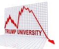 Trump University Student Training College By Donald - 3d Illustration