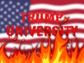 Trump University Student Training College By President - 2d Illustration