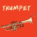 Trumpet vector