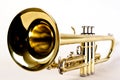 Trumpet close Royalty Free Stock Photo