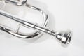 Trumpet close up brass instrument Royalty Free Stock Photo