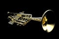 Trumpet Close-up Royalty Free Stock Photo