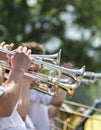 Trumpet concert Royalty Free Stock Photo