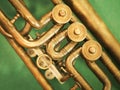 Trumpet Detail Royalty Free Stock Photo