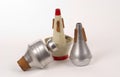 Trumpet Mutes Royalty Free Stock Photo