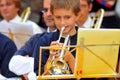 Trumpet player