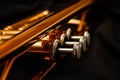 Trumpet Valves Royalty Free Stock Photo