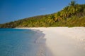 Trunk Bay on the Caribbean Island of St John in the US Virgin Islands Royalty Free Stock Photo