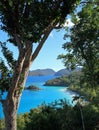 Trunk Bay in St John Royalty Free Stock Photo