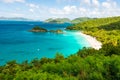 Trunk Bay, St John Royalty Free Stock Photo