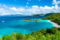 Trunk Bay, St John Royalty Free Stock Photo