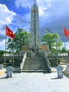 Truong Son martyr`s cemetery in Hai Phu, Hai Boi, Quang Tri. The burial place of martyrs was sacrificed during the war against the
