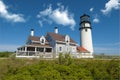 Truro lighthouse, Cape Cod, MA, USA Royalty Free Stock Photo