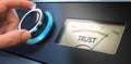 Trust Concept in Business Royalty Free Stock Photo