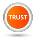 Trust prime orange round button