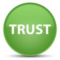 Trust special soft green round button