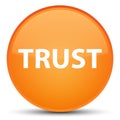 Trust special orange round button