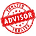 Trusted advisor business rubber stamp