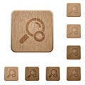Trusted search wooden buttons