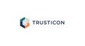 Trusticon logo representing security and trust Royalty Free Stock Photo