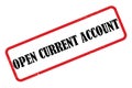 Open current account heading