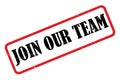 Join Our Team Stamp