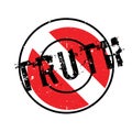 Truth rubber stamp Royalty Free Stock Photo