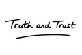 Truth and Trust