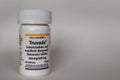 Truvada or PrEP prescription medication for HIV infection and prevention. Modern medicine