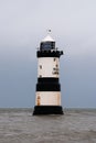 Trwyn Du lighthouse Royalty Free Stock Photo