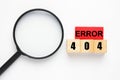 Try & Error 404 Royalty Free Stock Photo